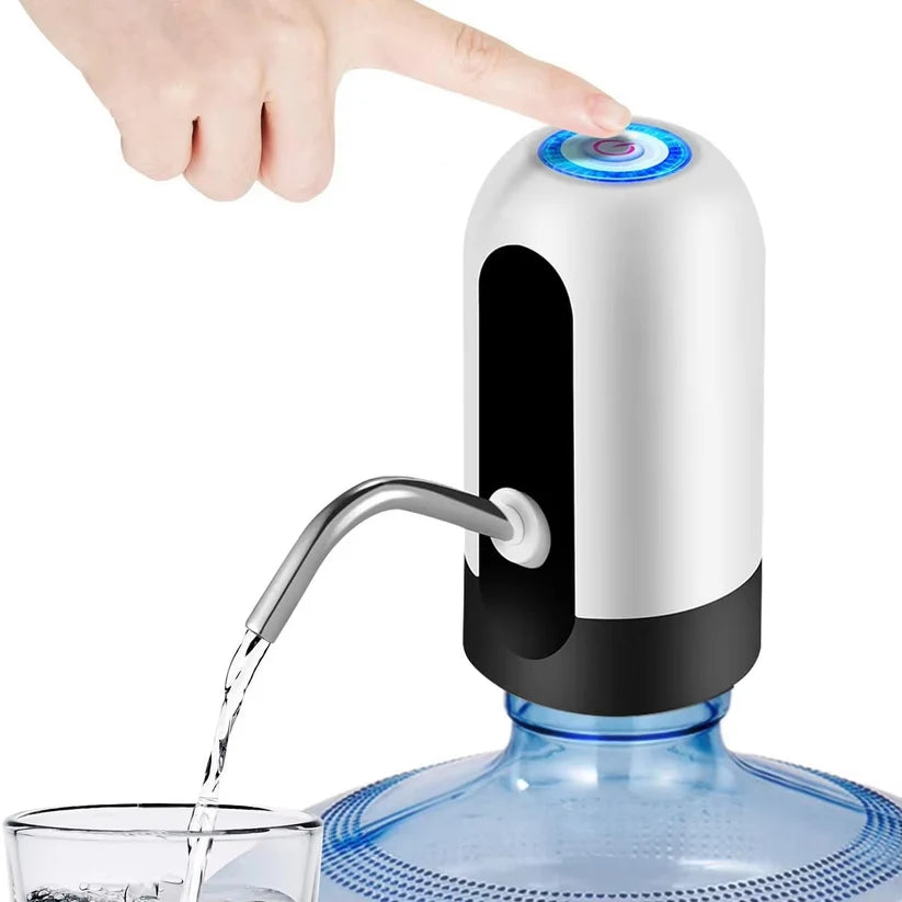 Electric Water Pump Dispenser – One-Button USB Rechargeable