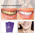7pcs Premium Purple Whitening Strips Professional Tooth Stain Removal