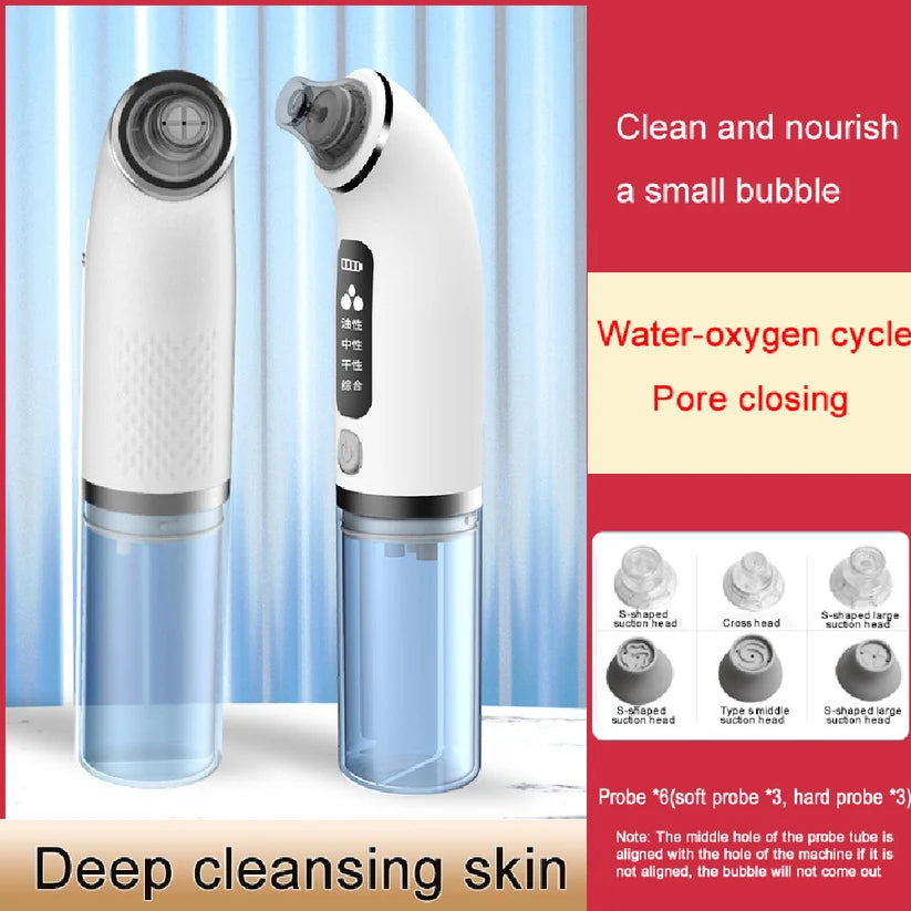 Micro-Bubble Beauty Device – Blackhead Remover & Deep Pore Cleanser